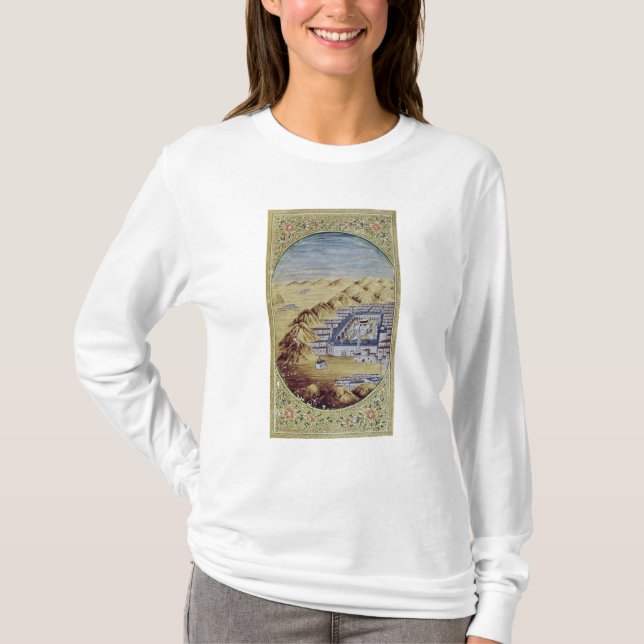 Mecka som omges av bergen av Arafa Tee Shirt (Framsida)