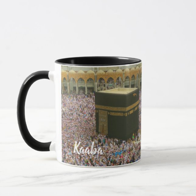 MeckaKaaba Haj panorama- mugg (Vänster)