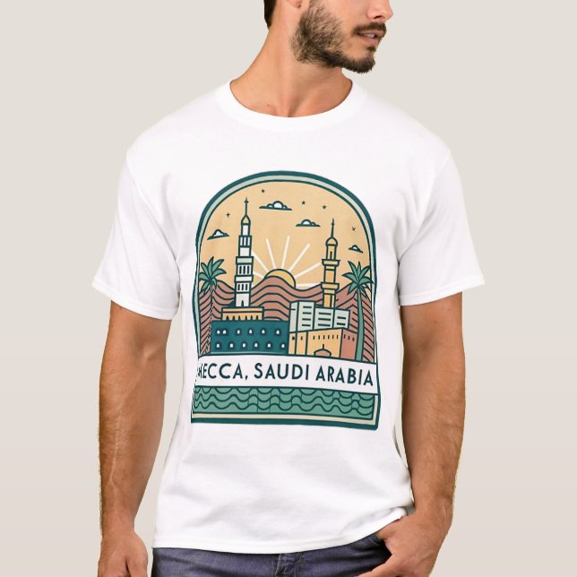 MECKKA, SAUDISKA ARABIEN T SHIRT (Framsida)