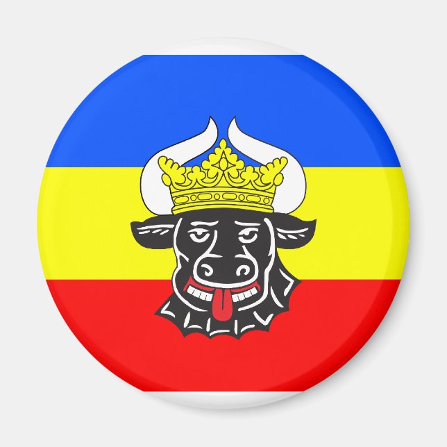 Mecklenburg, Tyskland Magnet (Framsidan)