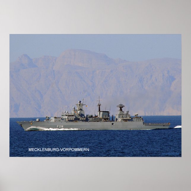 Mecklenburg-Vorpommern F 218 Poster (Framsidan)