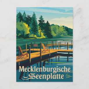 Mecklenburgska sjöplattan vykort