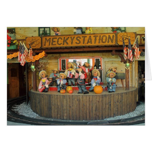 Meckystation Prater Wien Hälsningskort (Framsidan Horizontal)