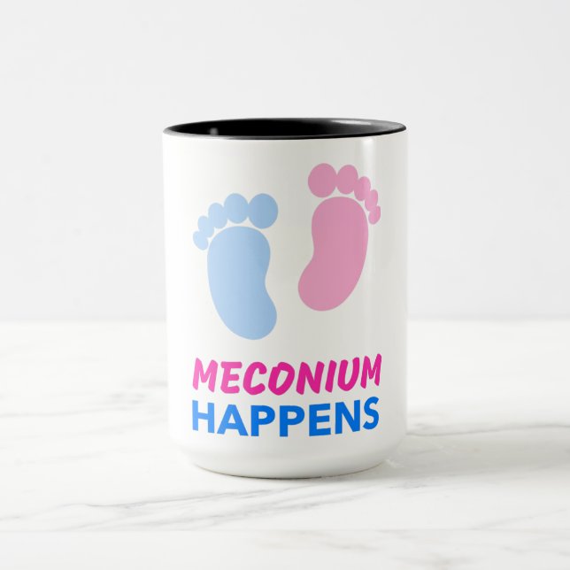 Meconium Happens Coffee Mugg (Center)