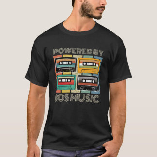 Med 80s musikkassettretro t shirt