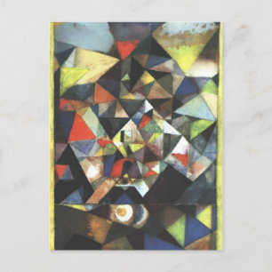 Med ägget av Paul Klee Vykort