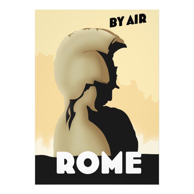 Med Air Rome Fototryck (Framsidan)