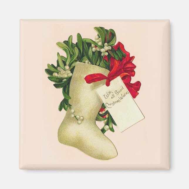 Med all Bra Önskemål Vintage Magnet (Framsidan)