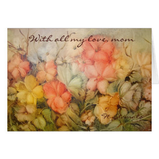 Med all min kärlekmom. hälsningskort