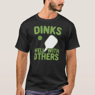 Med andra fina Pickleball Player T Shirt