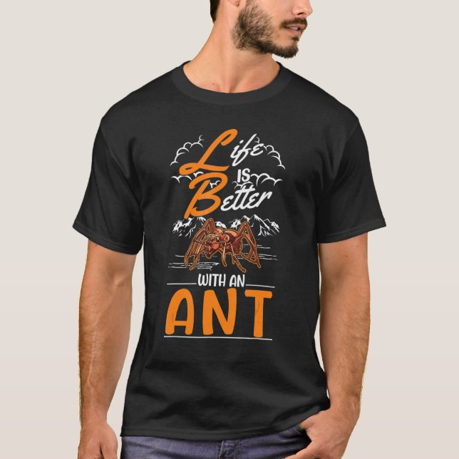 med Ant 1 T Shirt (Framsida)