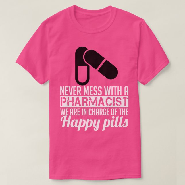  med apotekspersonal t shirt (Design framsida)