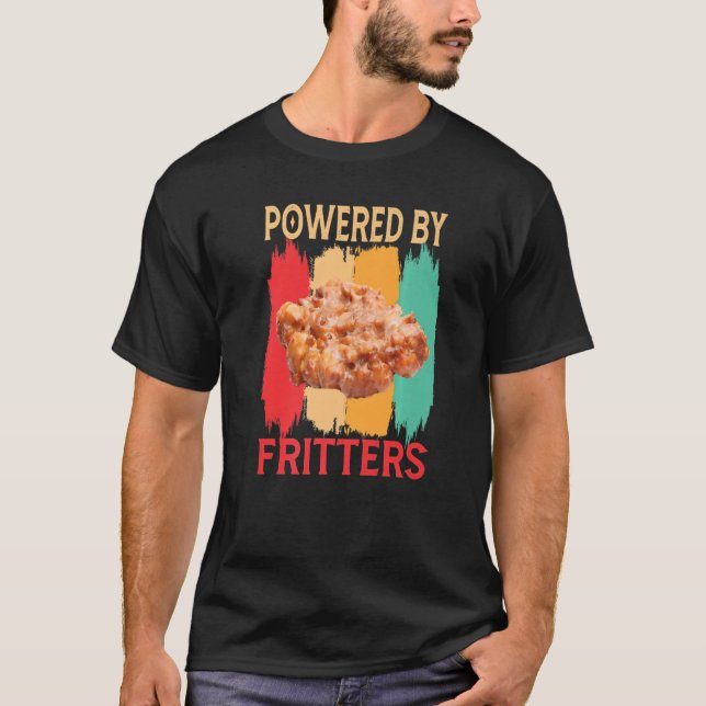 Med Apple Fritters Retro Apple Fritter T Shirt (Framsida)
