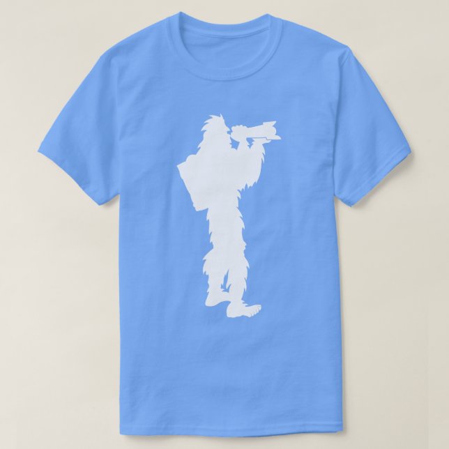 Med astronomitelescope t shirt (Design framsida)