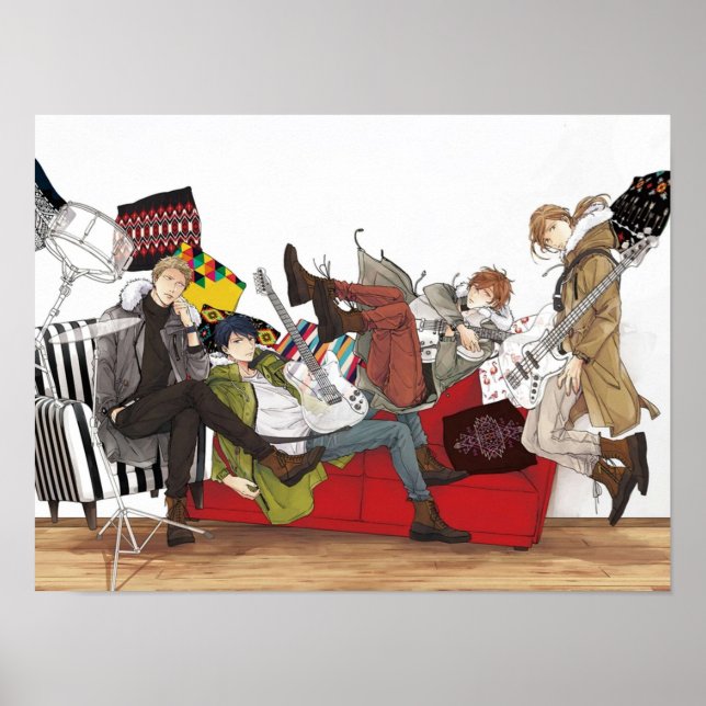 Med Band Poster (Framsidan)