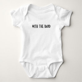 Med band växer humor lustigt GIFT baby. T Shirt