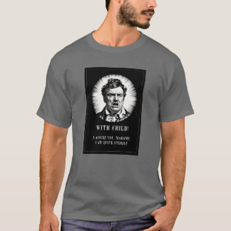 Med barn? - Graviden Torr Humor T Shirt