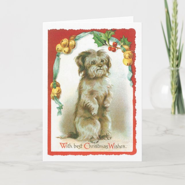 Med bäst julönskemål helgkort (Framsida)