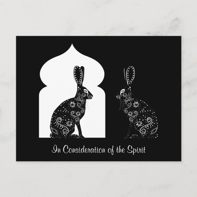 MED BEAKTANDE AV SPIRITEN VYKORT (Framsida)