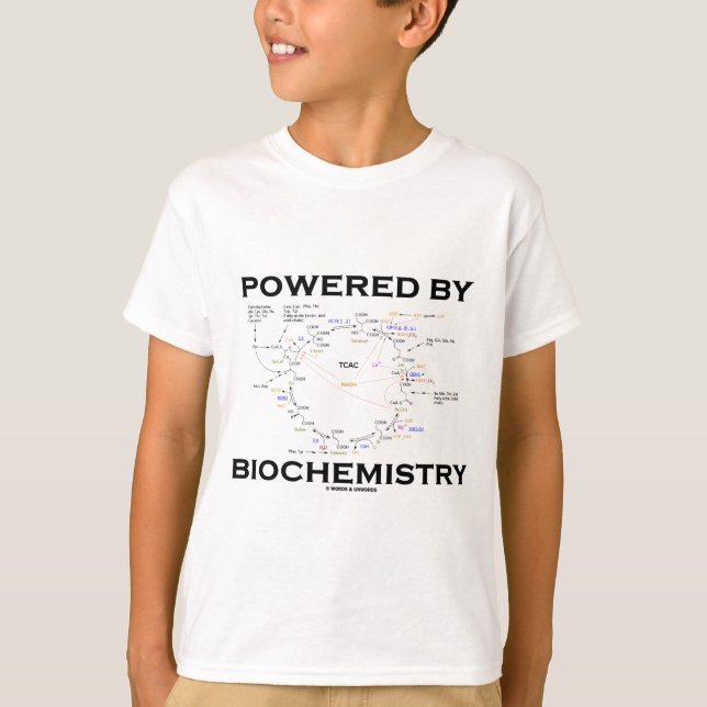 Med biokemi (kretslopp) tee shirt (Framsida)