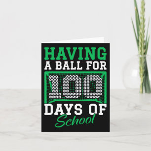 med Boll i 100 dagar skolidrottare 100 Kort