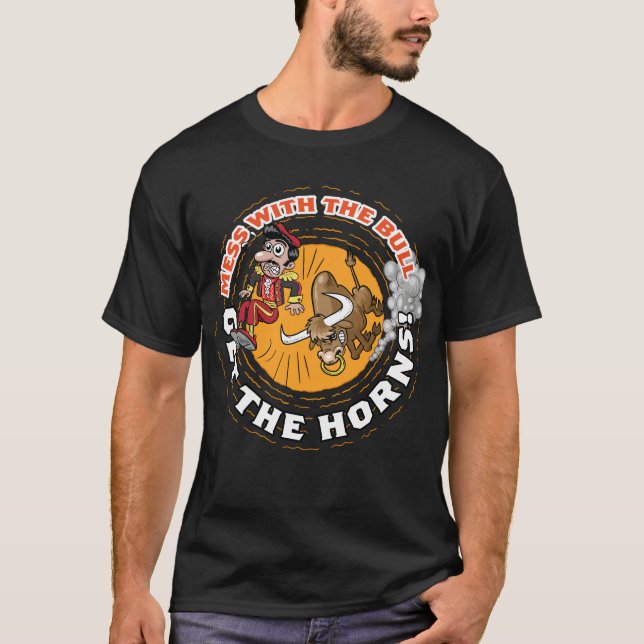  med Bull... T Shirt (Framsida)