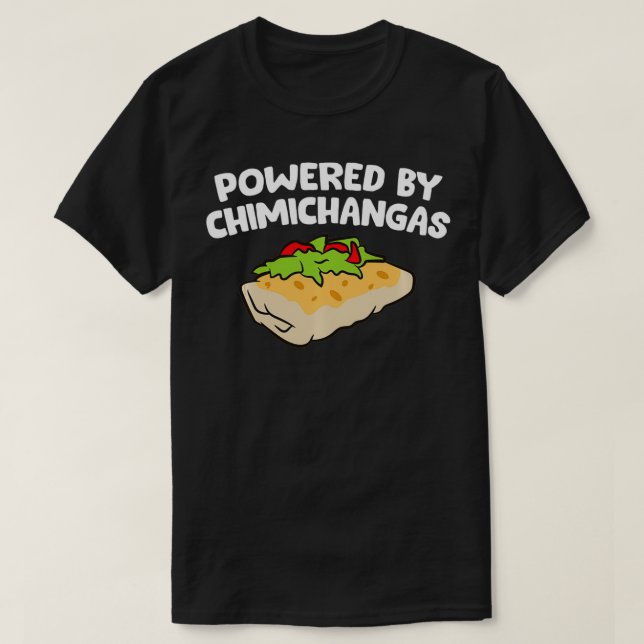 Med Chimichangas Pullover T Shirt (Design framsida)