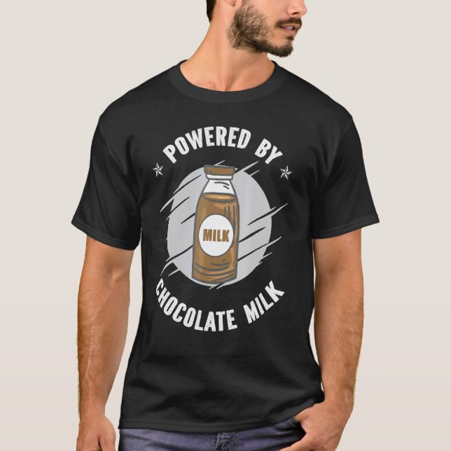 Med Chocolate Mjölk Choccy T Shirt (Framsida)