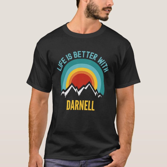 Med Darnell dejta Darnell T Shirt (Framsida)