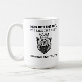 " med de bästa, dö som resten - vilseleda mig kaffemugg