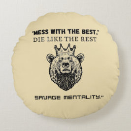 " med de bästa, dö som resten - vilseleda mig rund kudde