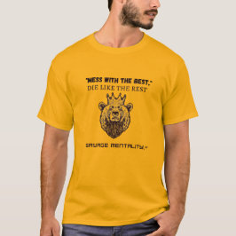 " med de bästa, dö som resten - vilseleda mig t shirt
