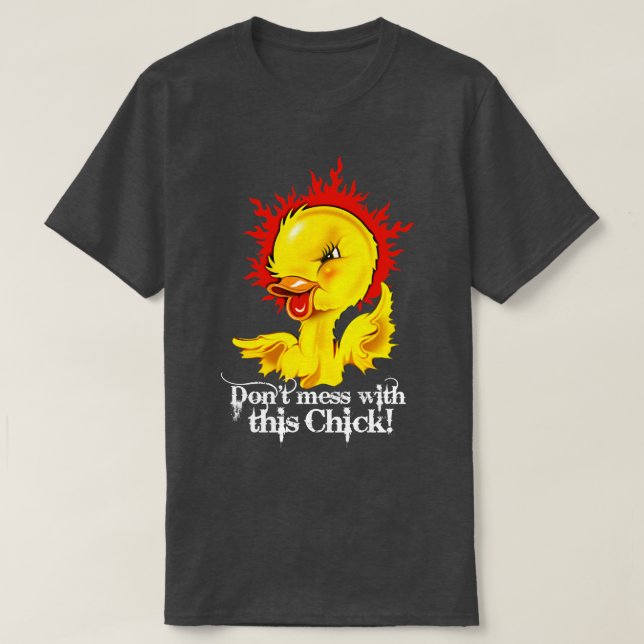  med den här Chicken T Shirt (Design framsida)