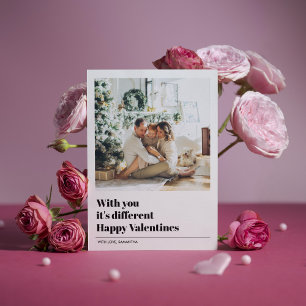 Med dig är det annorlunda   Valentineser Foto