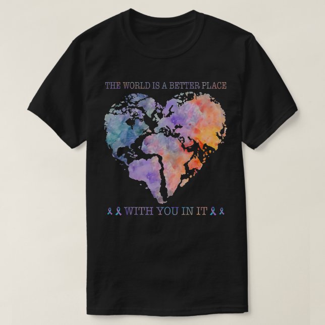 Med dig i självmord t shirt (Design framsida)