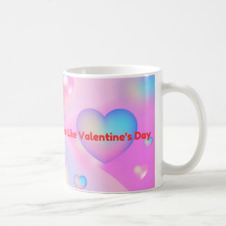 Med dig varje dag känns som Valentines day Kaffemugg