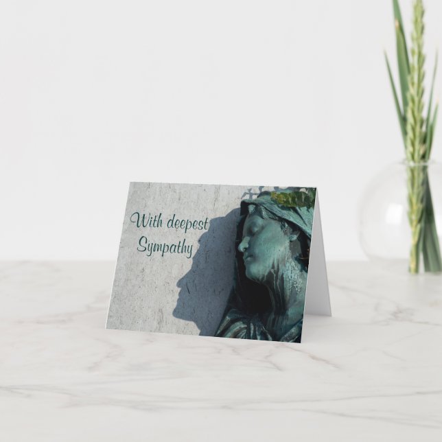 Med djup sympati kort (Framsida)