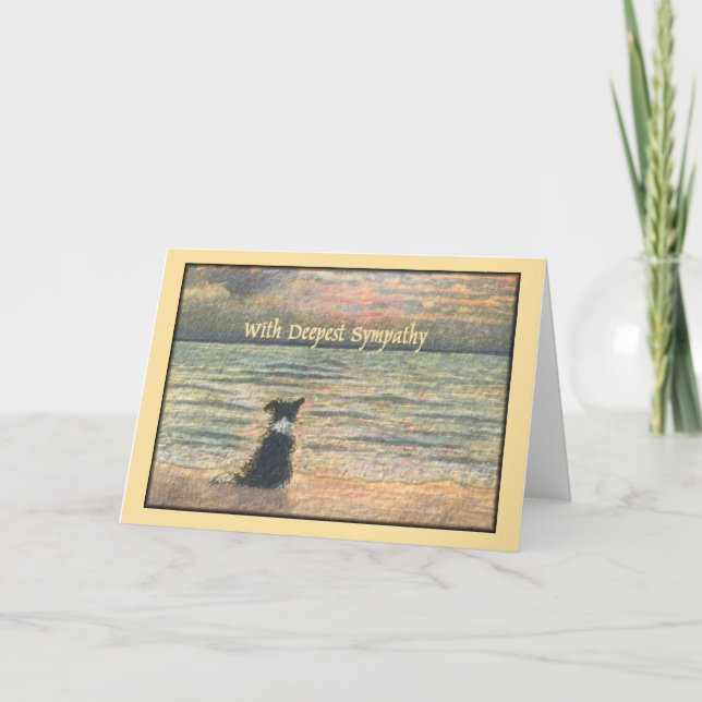 Med djup sympati kort (Framsida)