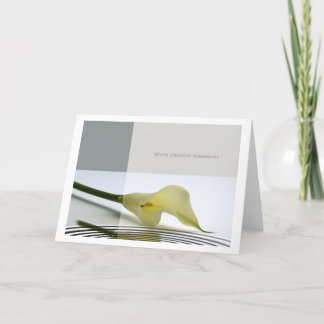 med djup sympati kort