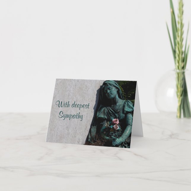 Med djup sympati kort (Framsida)