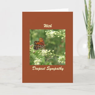 Med djup sympati, Orange Butterfly Kort