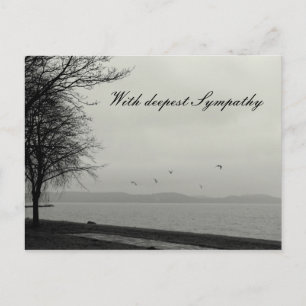 Med djup sympati vykort