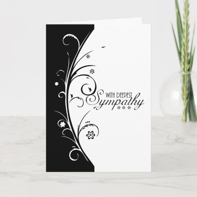 Med djupast sympati understated som är enkel kort (Framsida)