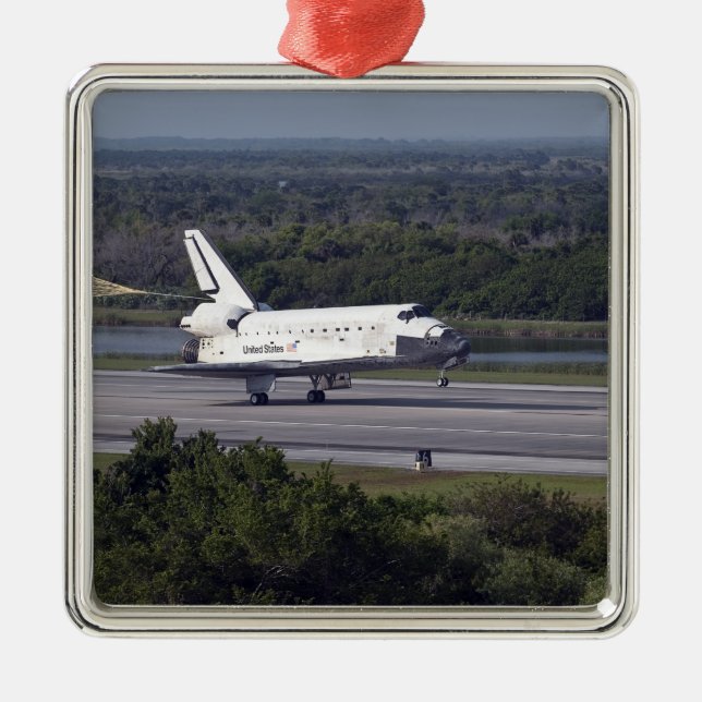 Med dra-uttuggning ohövlig 2 julgransprydnad metall (Framsidan)