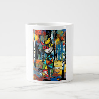 Med en Abstrakt Kinda Day Jumbo Mugg
