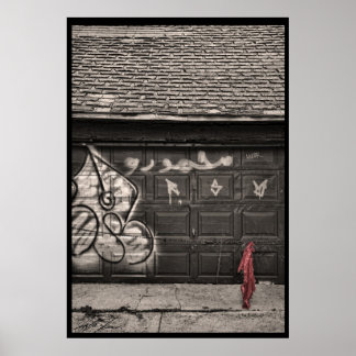 Med en bakdörrstråd... poster