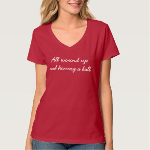 Med en boll t-shirt