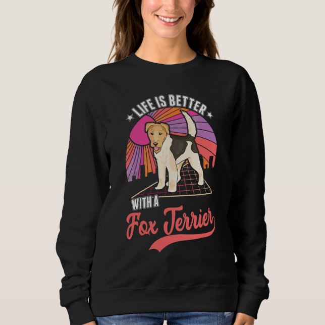 Med en foxterrier t shirt (Framsida)