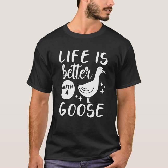 Med en gås t shirt (Framsida)