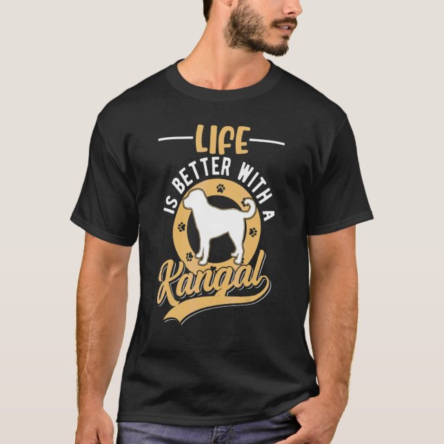 Med En Kangal T Shirt (Framsida)